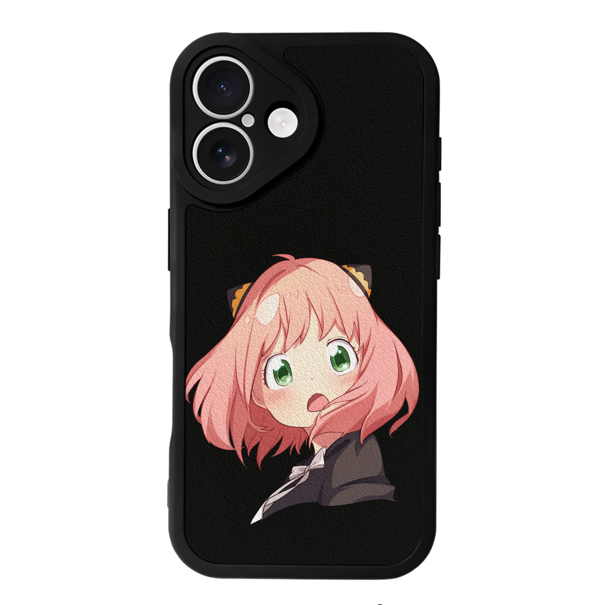 （画像用） SPY×FAMILY间谍家家酒 【iPhone 16シリーズ対応】シリコンスマホケース（レザー調） 材質：シリコン